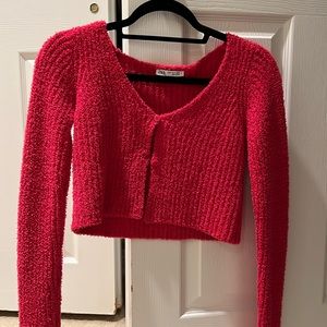 Zara knit pink